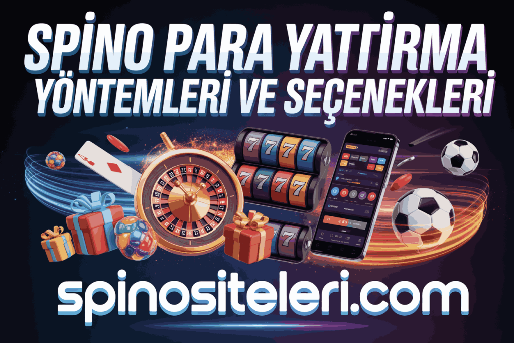 spino para yatirma yontemleri ve secenekleri