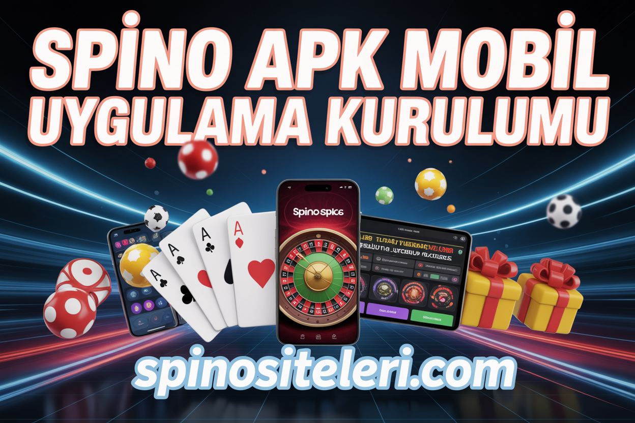 Spino APK Mobil Uygulama Kurulumu