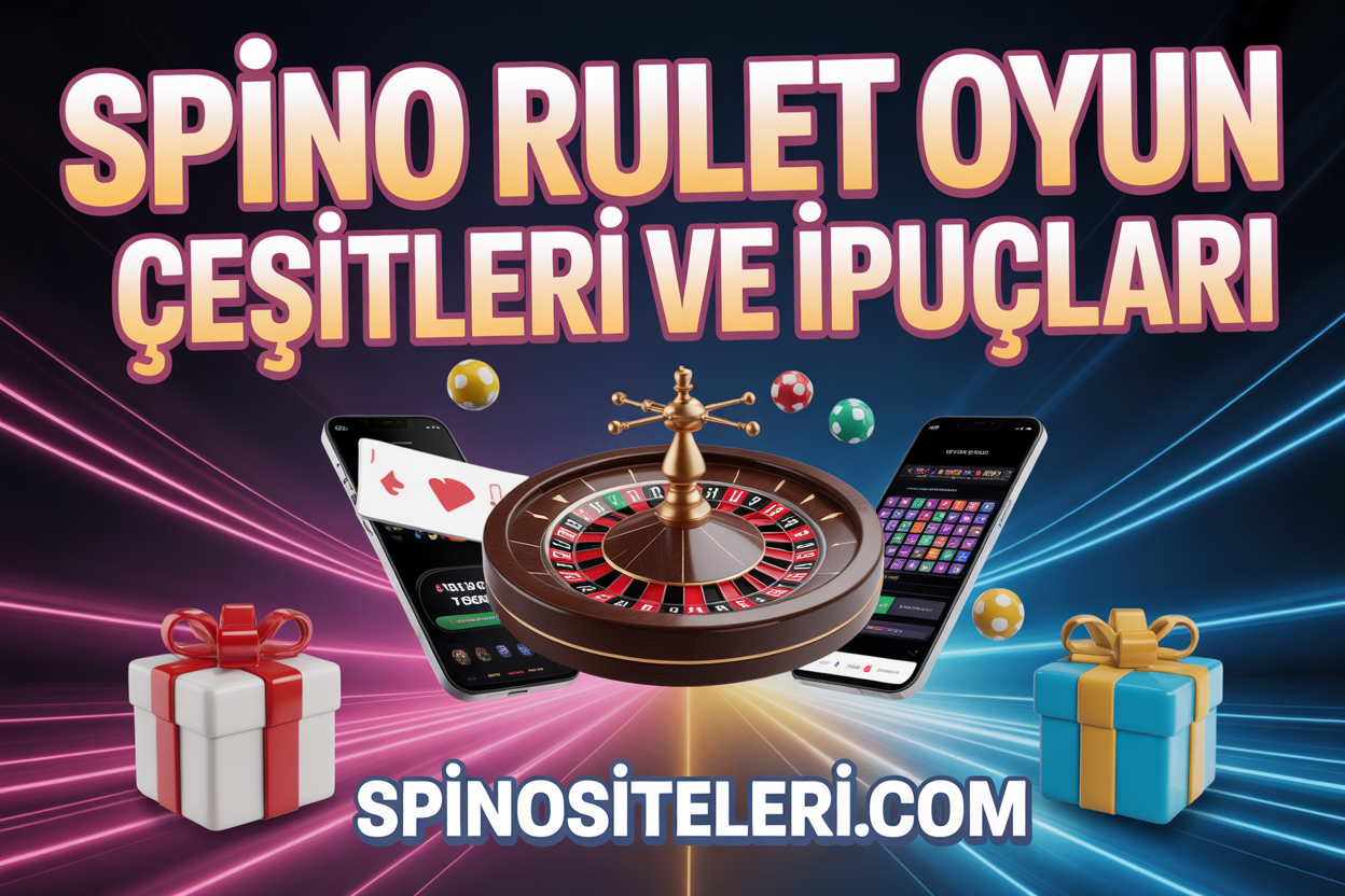 Spino Rulet Oyun Çeşitleri ve İpuçları
