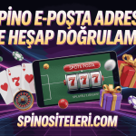spino e-posta adresi ile hesap dogrulama