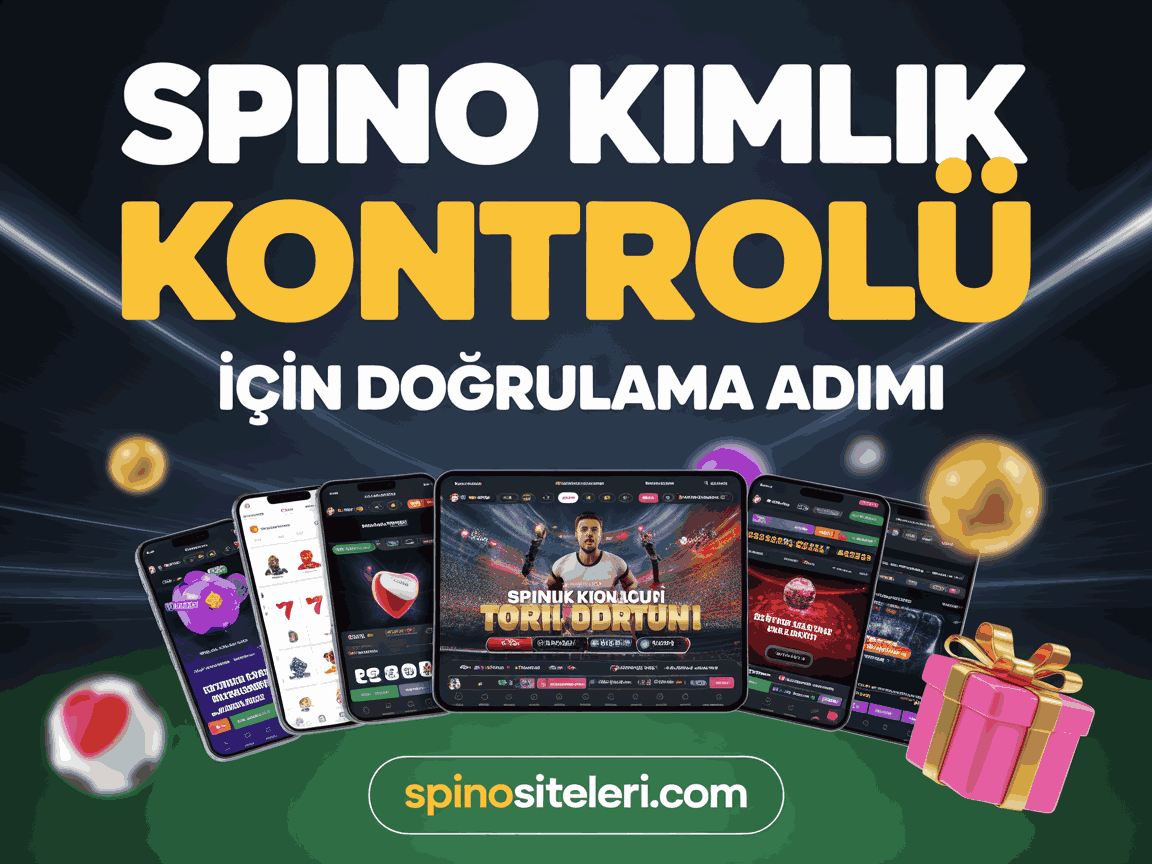 spino kimlik kontrolu icin dogrulama adimi