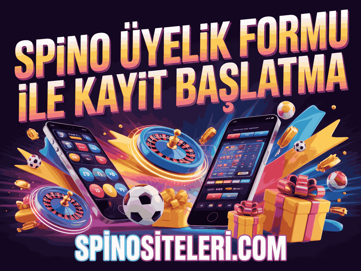 spino uyelik formu ile kayit baslatma